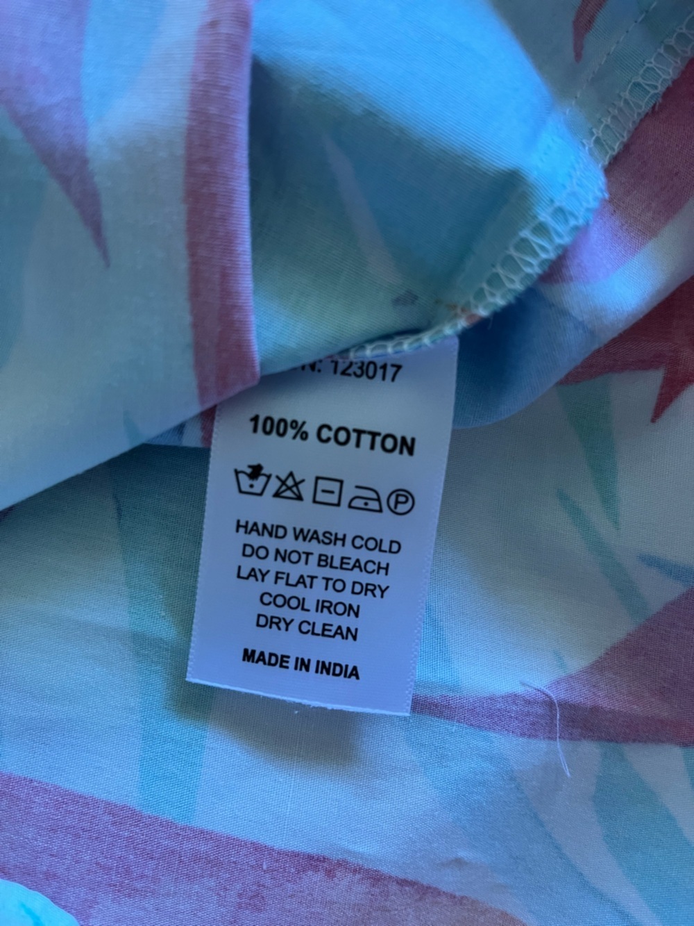 Maude Vivante Marine Flora Tropical Print Blouse Medium NWT - Picture 9 of 9